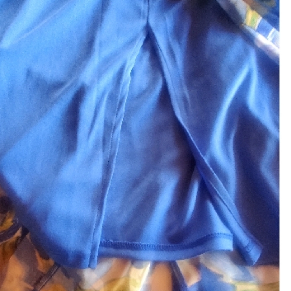 Taylor Periwinkle Watercolor Maxi V-Neck Button Front L/S Dress Size 8 NWT - Picture 5 of 11